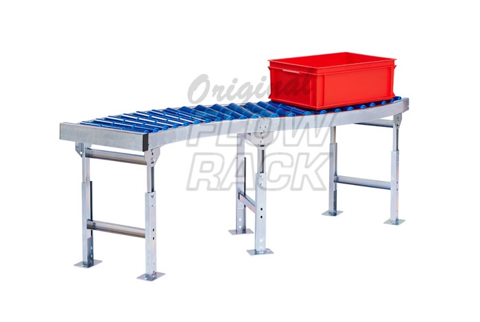 Roller conveyor curve 45-degrees